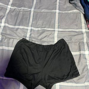 Black comfy shorts
